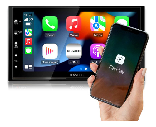 Pantalla Kenwood Dmx8709s Carplay Android Auto Wifi Hdmi