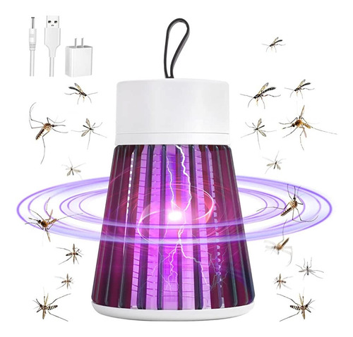 Kit 2 Lâmpada Mata Mosquito Led Uv Eletrônico Pernilongo