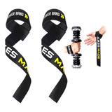 Straps Lujo Gym Mancuernas Pesas Crossfit Gimnasio Ejercicio