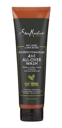 Shea Moisture 4-in-1 All-over-wash Bourbon Para Hombre