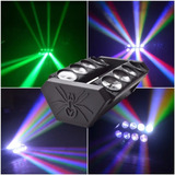 Cabeza Movil Spider Beam 8x10w Rgbw Dmx Luz Disco Efecto Led