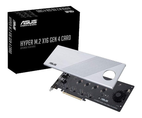 Asus Hyper X16 Pcie 4.0 X4 4 Nvme M.2 Raid Intel Vroc Amd