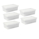 Cajas Organizadoras Multiuso Ideal Zapatos X5 Unidades