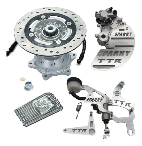 Freio A Disco Traseiro Para Ttr 230 Completo Com Cubo Ttr230