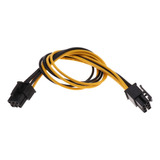 Cable De Extensión De Alimentación Pci E 6 Pines Macho A 6