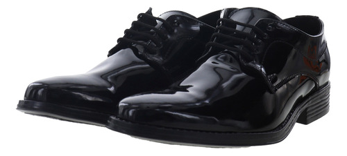 Zapato Formal De Vestir Charol Negro Para Caballero 