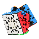 Yealvin Gear Cube, 3x3x3 Magic Speed Gear Cube Twisty Puzzle