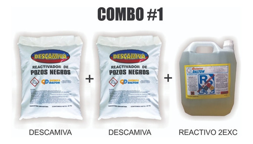 Combo Descamiva + Reactivo 2xc .