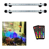 Luz Led Para Acuario Covoart, Paquete De 2, Luz Para Pecera