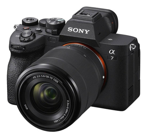 Câmera Mirrorless Sony A7 Iv 4k 33mp Com Lente Fe 28-70mm