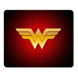 Mouse Pad Wonder Woman Rojo