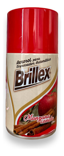 Desodorante Ambiental Brillex Aroma A Manzana Canela 270ml