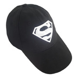 Gorra Gabardina Superman Regulable Bordada Unisex Hebilla Tr