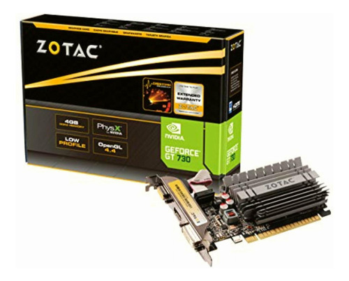 Zotac Geforce Gt 730 Zone Edition 4gb Ddr3 Pci Express 2.0