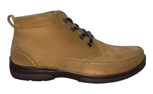 Porto Sur 2108 Botin Para Hombre Piel Tipo Gamuza