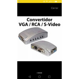 Conversor Vga Rca S/video  Nuevo