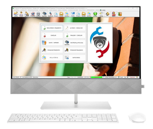 Sistema Para Os Segurança Eletrônica + Vendas E Estoque V3.0
