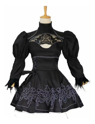 Conjunto De Disfraz De Cosplay De Costume 2b Nier Automata