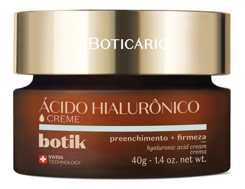 Boticario Botik Acido Hialuronic Creme Firmador Facial 40g