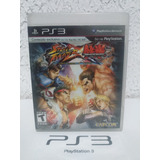 Jogo Street Fighter Vs Tekken Ps3 Midia Física R$45