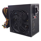 Fuente De Poder Real De 400w Atx Con Cables Largos 