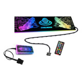 Placa De Luz Rgb Coolmoon, Panel Lateral G, Fuente De Alimen