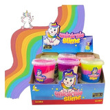 Slime De Unicórnio Puxa Puxa Para Brincar Criança Colorida