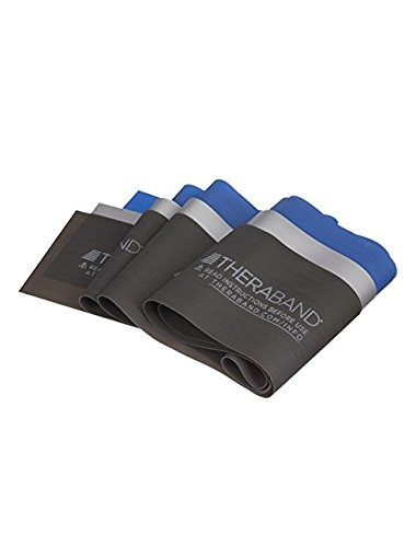 Bandas Theraband Profesional Sin Látex Resistencia Para Tera