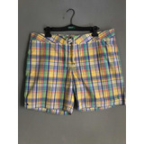 Short Para Caballero Polo Ralph Lauren Talla 42 A Cuadros !!