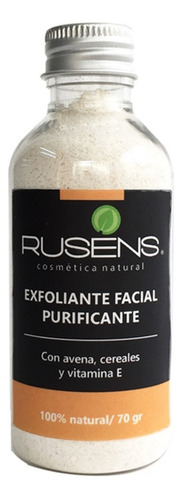 Exfoliante Facial Rusens 100% Natural Mascarilla Vitamina E Tipo De Piel Todo Tipo De Piel