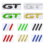 Para Peugeot 208 508 500 3008 307 Metal Gt Logo Body Badge