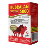 Rubralan 5000 Vitaminas B1+b6+b12 10ml