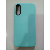 Funda Reforzada Turquesa Compatible Con Samsung A30s A50