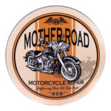 Luminoso Placa Led Moto Motherroad Vintage Bar Garagem Neon