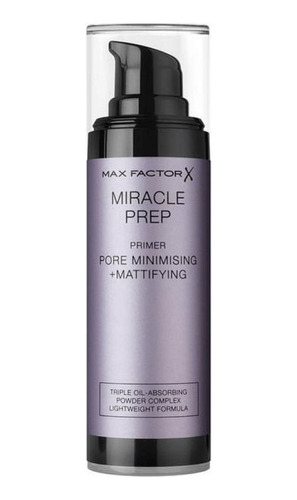 Primer Max Factor Minimizacion Poros Matificante X 30ml