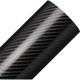 Envelopamento Fibra Carbono 4d Preto 4mx1,40m - Imprimax