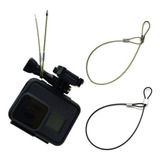 Alambre Acero Inoxidable Para Gopro Casco Moto Bici Cable 