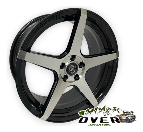 Kit 2 Rines 17x7.5 5-100 P/toyota Corolla Prius Sedan Vento