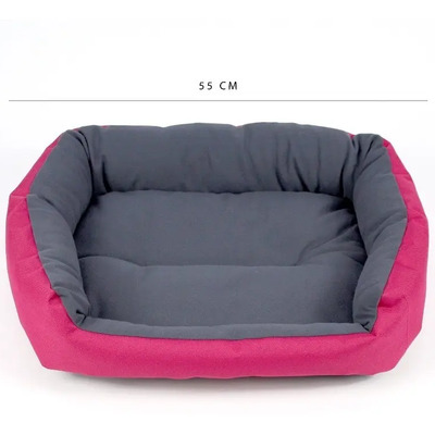 Cama Para Perro O Mascota Chica Color Fucsia\u002F Gris | MercadoLibre