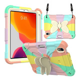 Funda Para iPad Mini 6 De 8.3  2021 Yqg Kickstand Mariposa