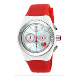 Reloj Technomarine Mujer Tm-115312 Cuarzo Pulso Rojo