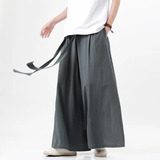 Pantalones Tipo Kimono De Lino Y Algodón Para Hombre