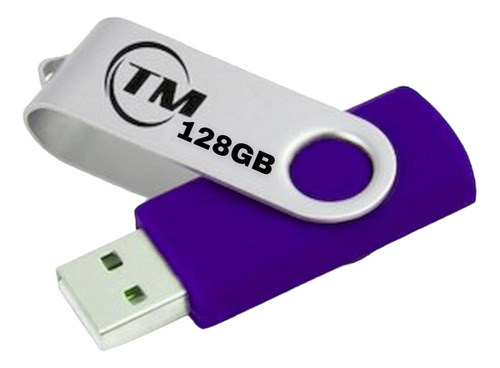 Memoria Usb 128 Gb Vel. Escritura De 2.0 14 Mb/s De Lectura