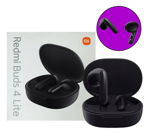 Fone De Ouvido Sem Fio Xiaomi Buds 4 Lite Original Nfe