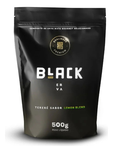 Erva Mate Terere Black Premium 500g - Lemon Blend