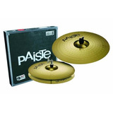 Paiste 101 Essential Set Hi Hat 13 Crash 18 Color Bronze