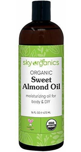 Aceite De Almendras Dulces Orgánico Sky Organics