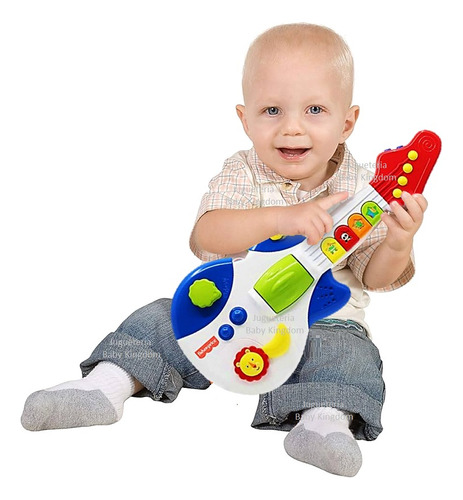 Guitarra Electrica Para Bebe Fisher Price Nueva Interativa