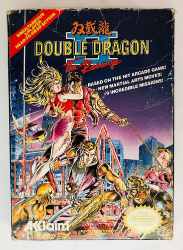 Double Dragon The Shadow Falls Nes En Caja 1987 Rtrmx Vj