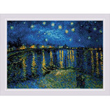 Counted Cross Stitch Kit Starry Night Over The Rhone Va...